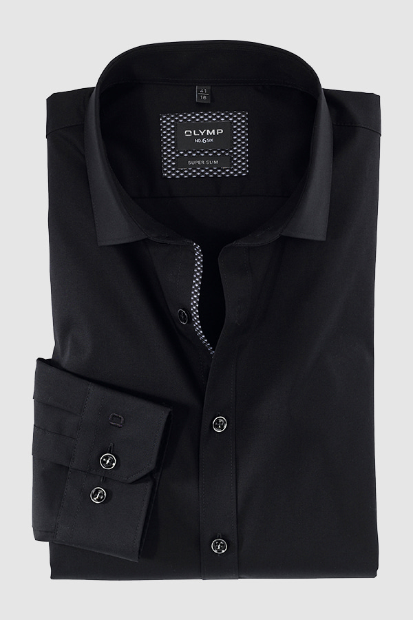 ΠΟΥΚΑΜΙΣΟ OLYMP - 68 ΜΑΥΡΟ